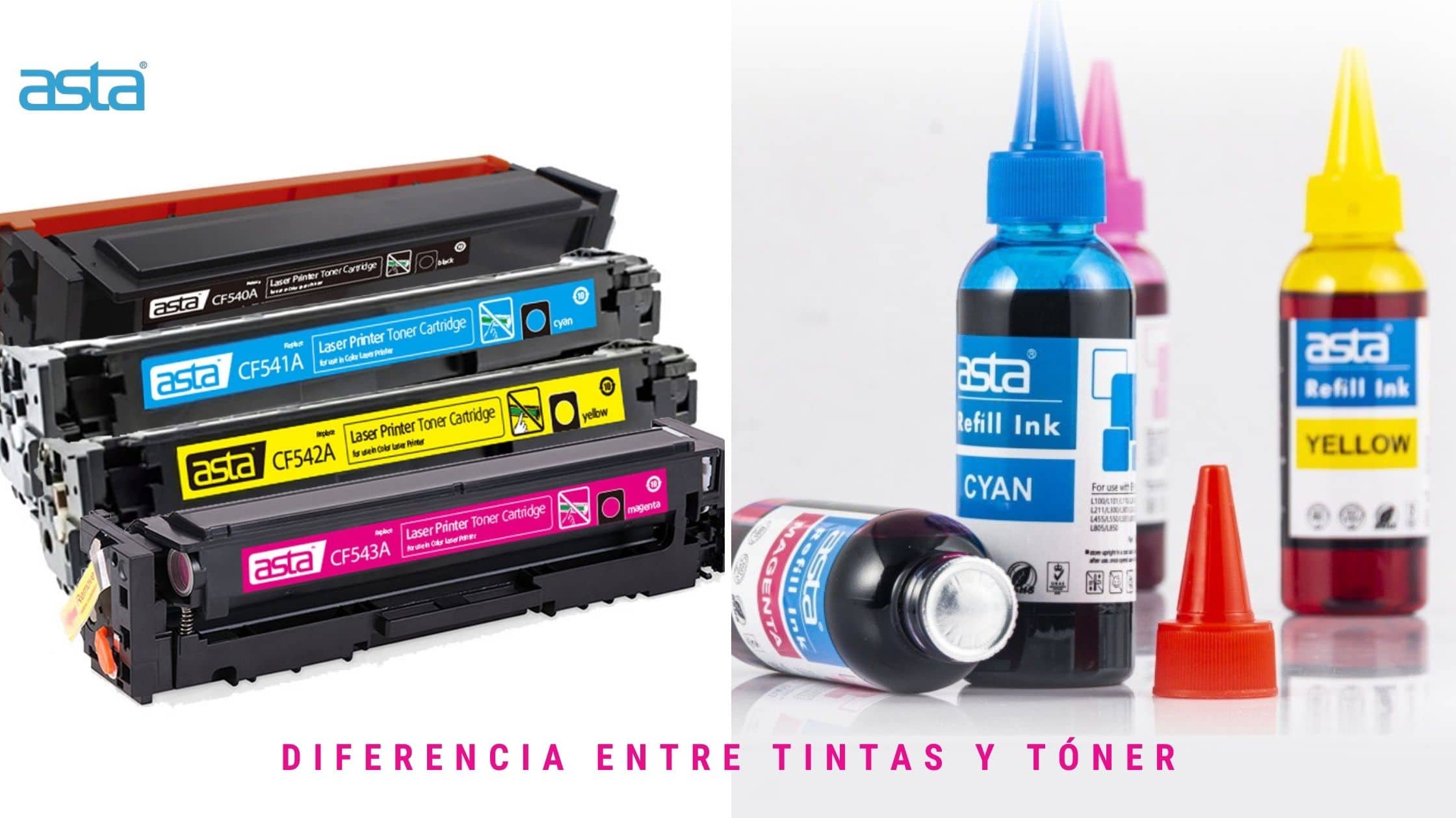 diferencia entre toner y tinta